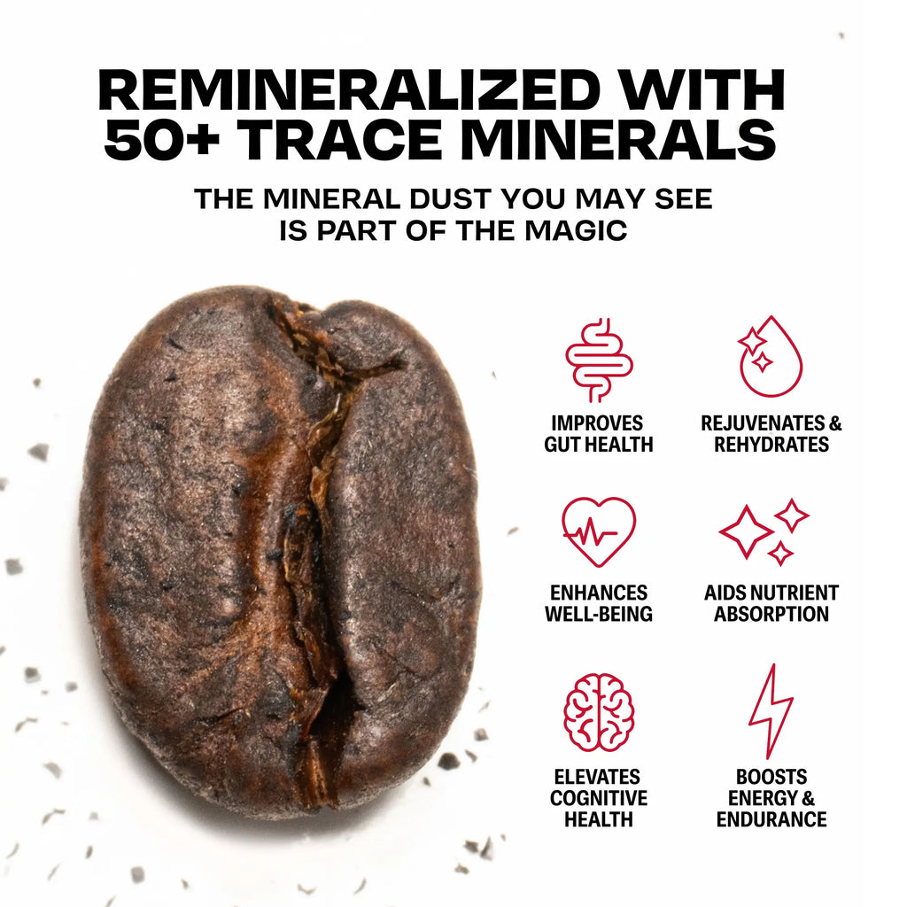 Danger Coffee by Dave Asprey – Dark Roast Whole Bean Coffee, Mold-Free, Lab-Tested, Remineralized with 50+ Trace Minerals, Specialty Grade Arabica, Farm-Direct, Bulletproof Alternative, 10.9 Oz (310G)