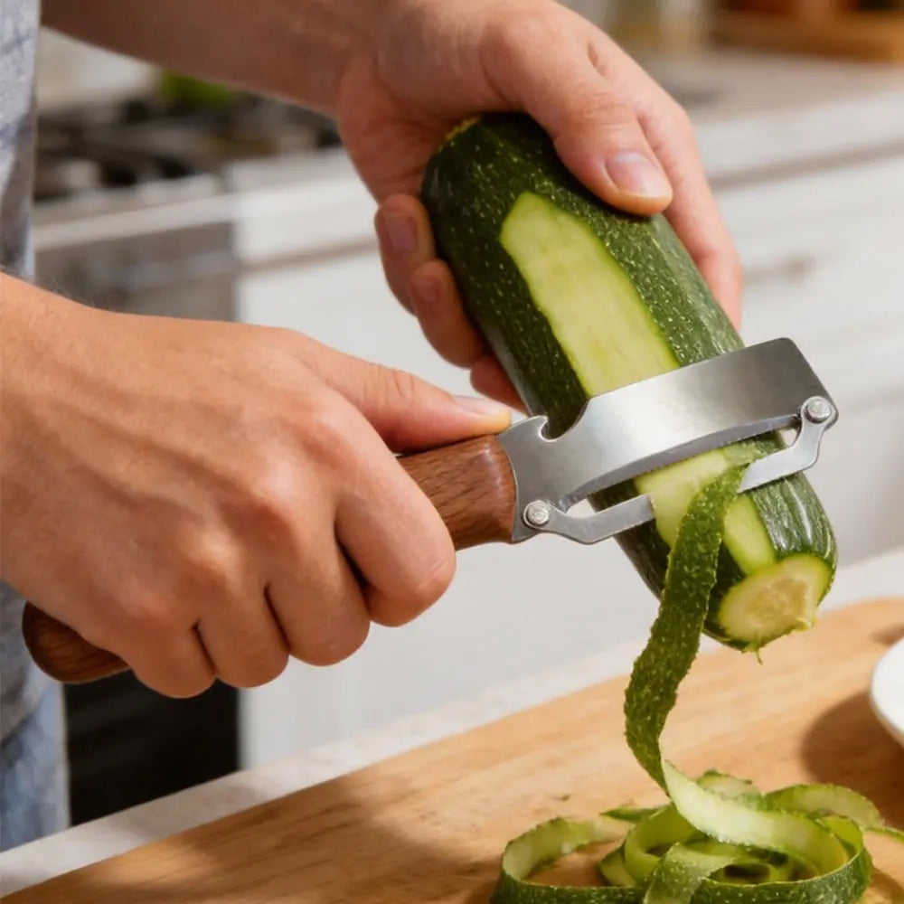 2-Pack Kitchen Grater and Peeler, Multi-Functional Vegetable and Fruit Grater, Stainless Steel Blades, Efficient Processing, Household Kitchen Cooking Gadget